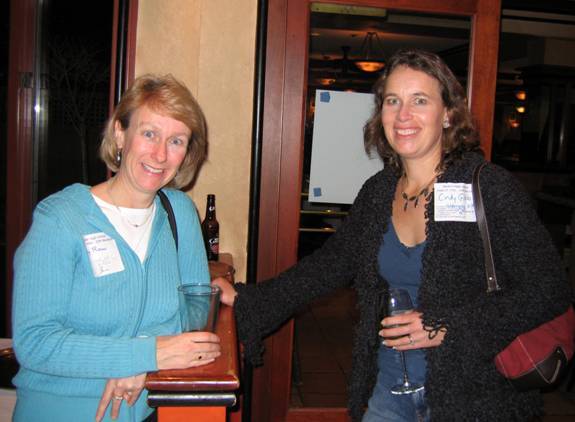 Emily Row and Cindy Gibb