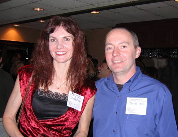 Born on the same day: Melissa MacDonald and Claude Valle