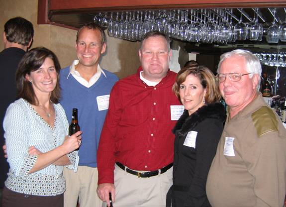 Mrs. John Sommers, John Sommers, Brian Noble, Brian’s wife, Don Taggart