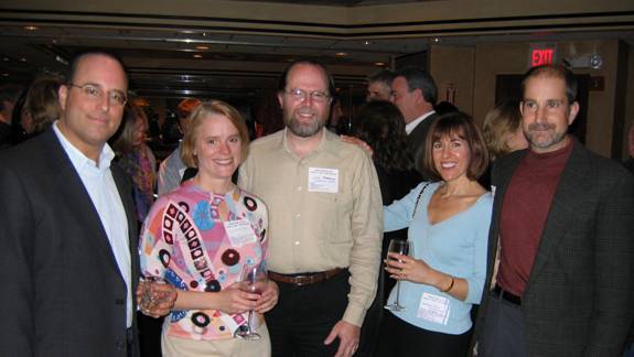 Ben Greenblot, Katarina Krek, Katarina’s husband, Sharon Cope Moaavenzadeh, Dave Moavenzadeh