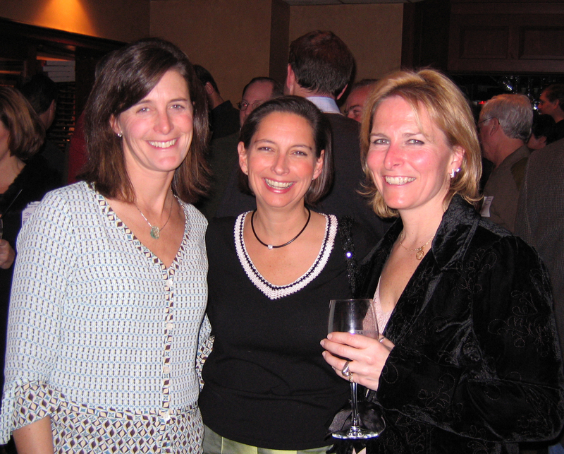 Mrs. John Sommers, Mrs. Charlie Moore, Ellen Carlman McMahon